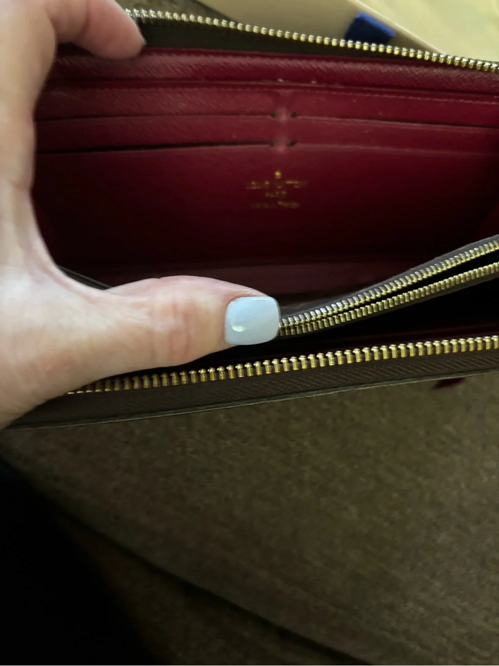LOUIS VUITTON MONOGRAM CANVAS CLEMENCE WALLET